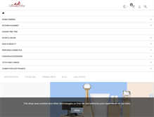 Tablet Screenshot of meerweibchen.com